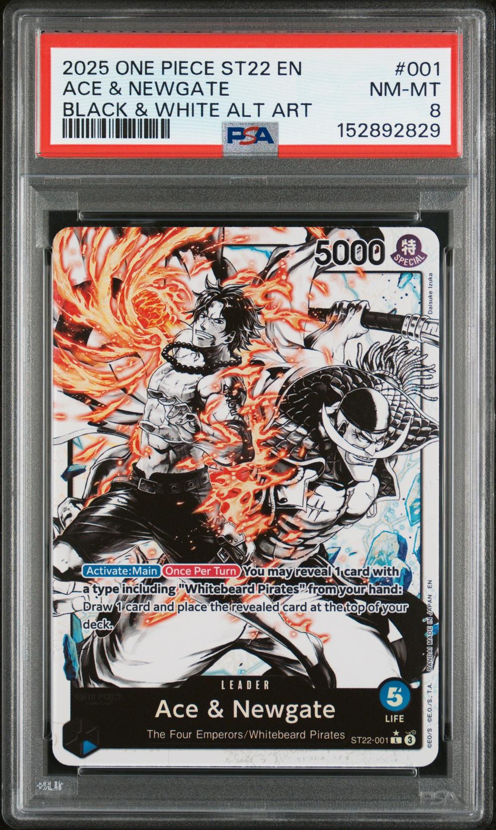 2025 Ace & Newgate - One Piece One Piece Starter Deck ST22-Ace